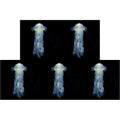 RGB Jellyfish Lamp Colorful Night Light Ocean Inspired Hanging Ceiling Lantern Magical Home Decor Ambient Bedroom Lighting